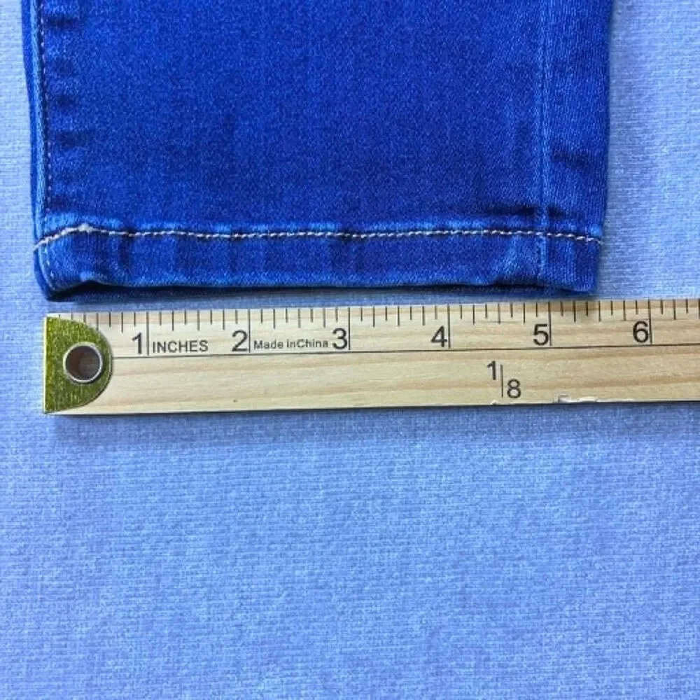 Flying Monkey Womens Skinny Jeans 29 Blue Mid Rise Stretch Modal Denim Pants